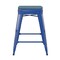 Flash Furniture 24" Blue Metal Stool-Teal Blue Poly Seat CH-31320-24-BL-PL2C-GG - alternate 10